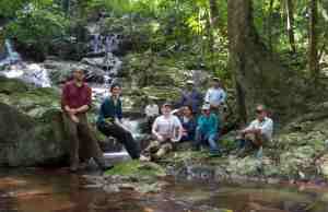 Our short trip up the mountain with Mr. Teul.