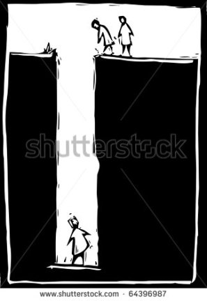 stock-vector-simple-woodcut-image-of-a-person-trapped-at-the-bottom-of-a-hole-64396987